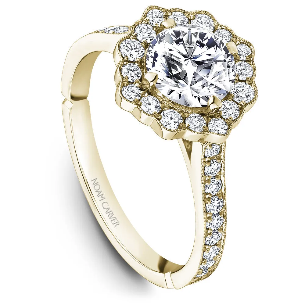 Noam Carver Engagement Ring - B516-01YM-100A