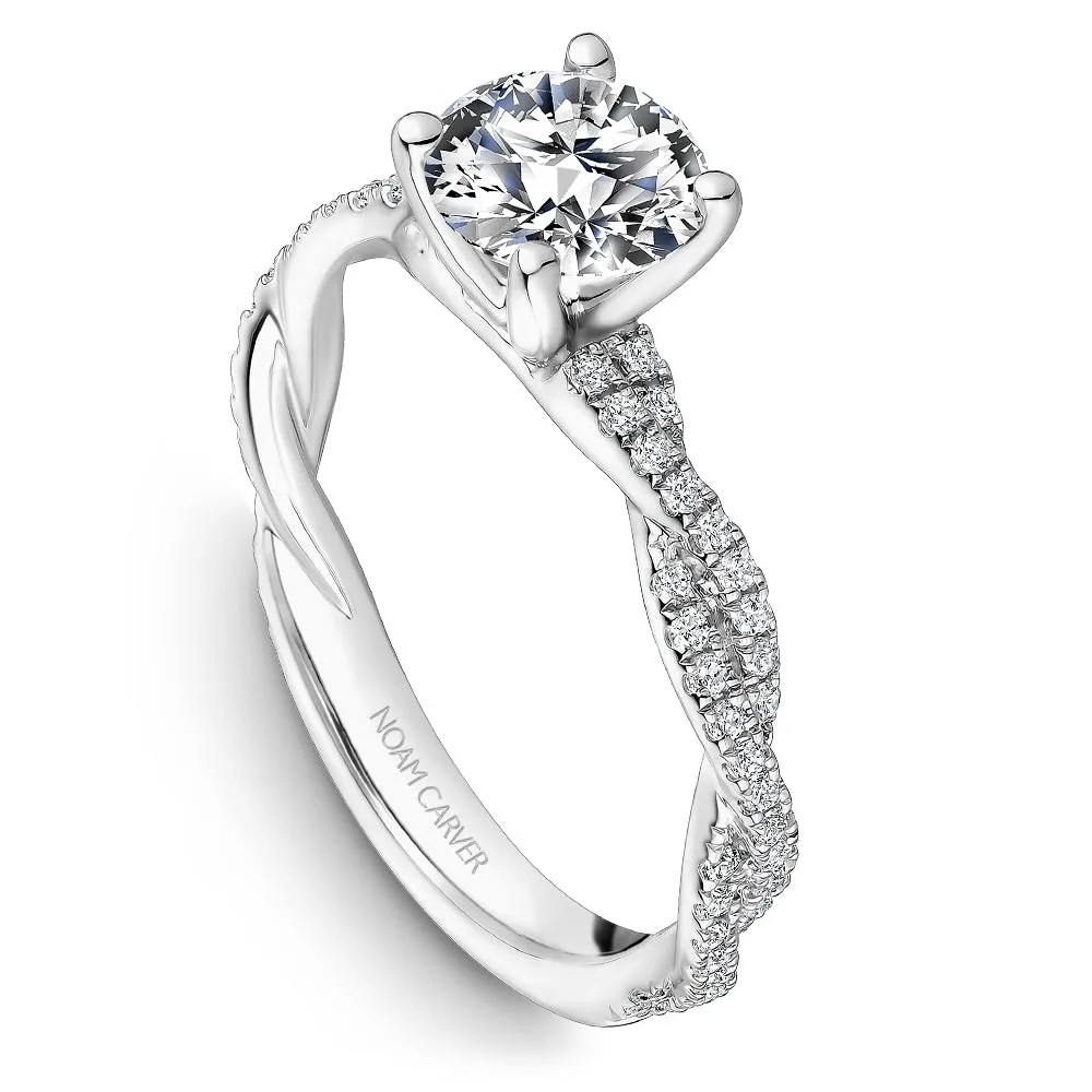 Noam Carver Engagement Ring - R053-02WS-100A