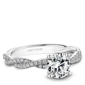 Noam Carver Engagement Ring - R053-02WS-100A