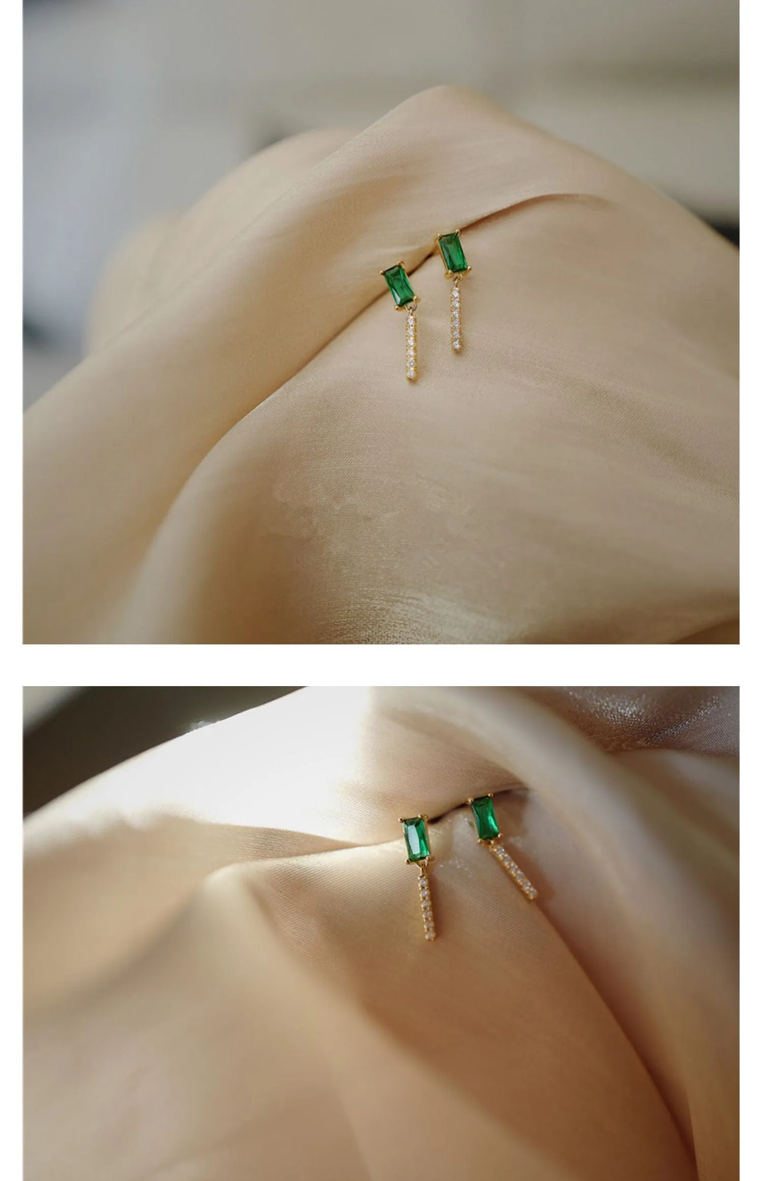 Pearl & Zircon 925 Sterling Silver Earrings