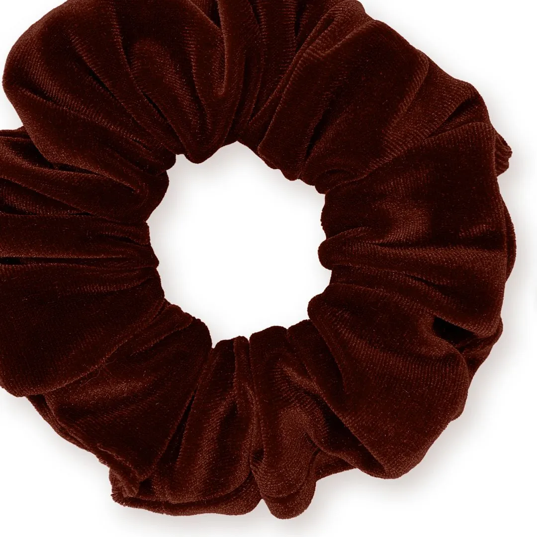 Plush Velvet Scrunchie Available in 3 Sizes Made in the USA Amber