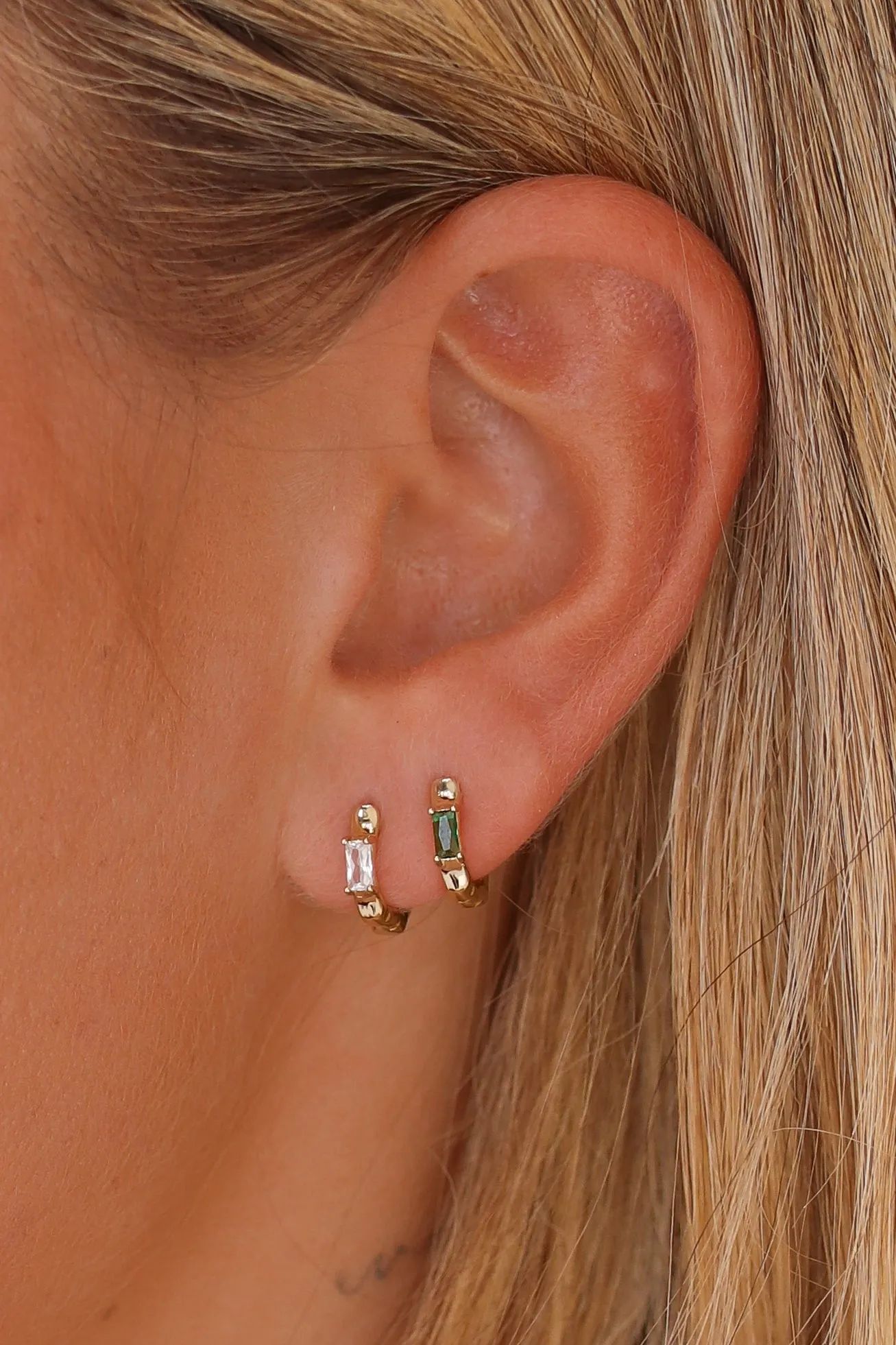 Roxy - Sterling Silver Hoop Earrings