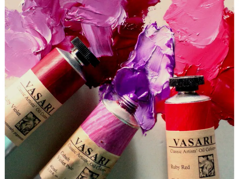 Ruby Red artists oil color