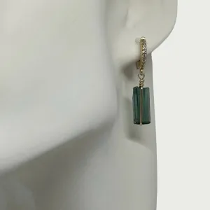 Single Tourmaline earring
