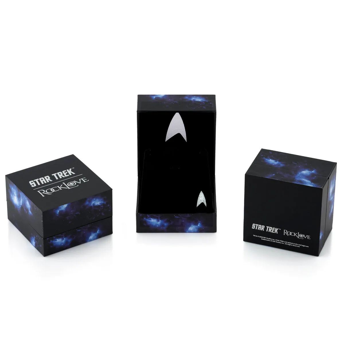 Star Trek X RockLove Yellow Crystal Delta Pendant