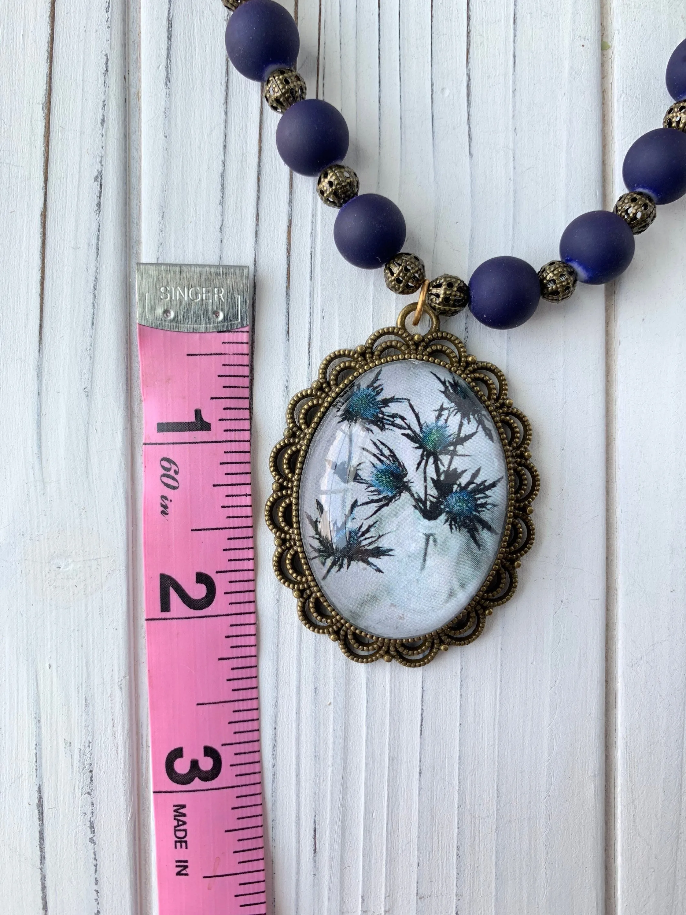 Thistle Pendant Necklace