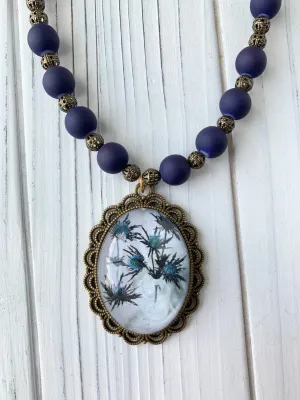 Thistle Pendant Necklace