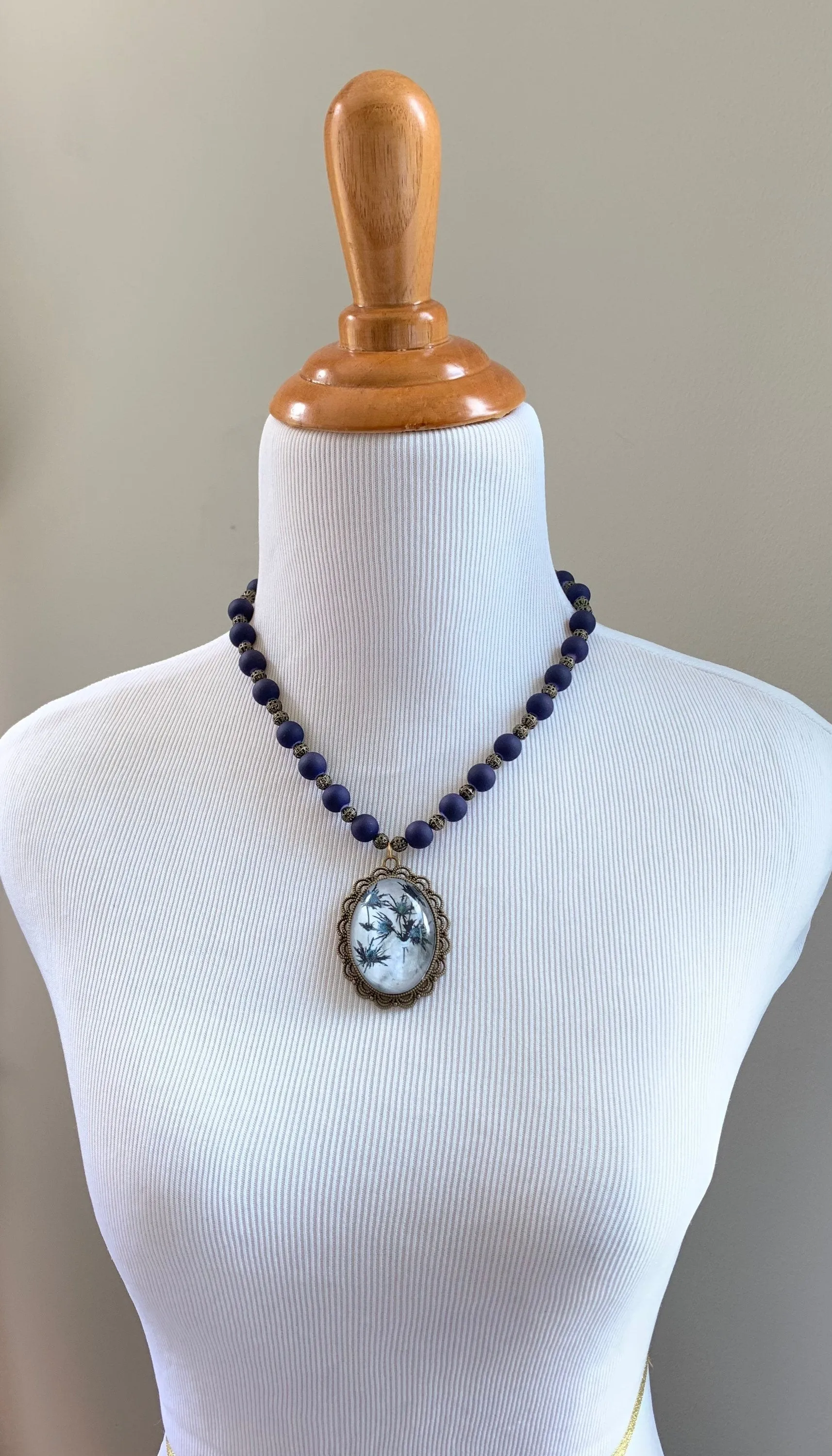 Thistle Pendant Necklace