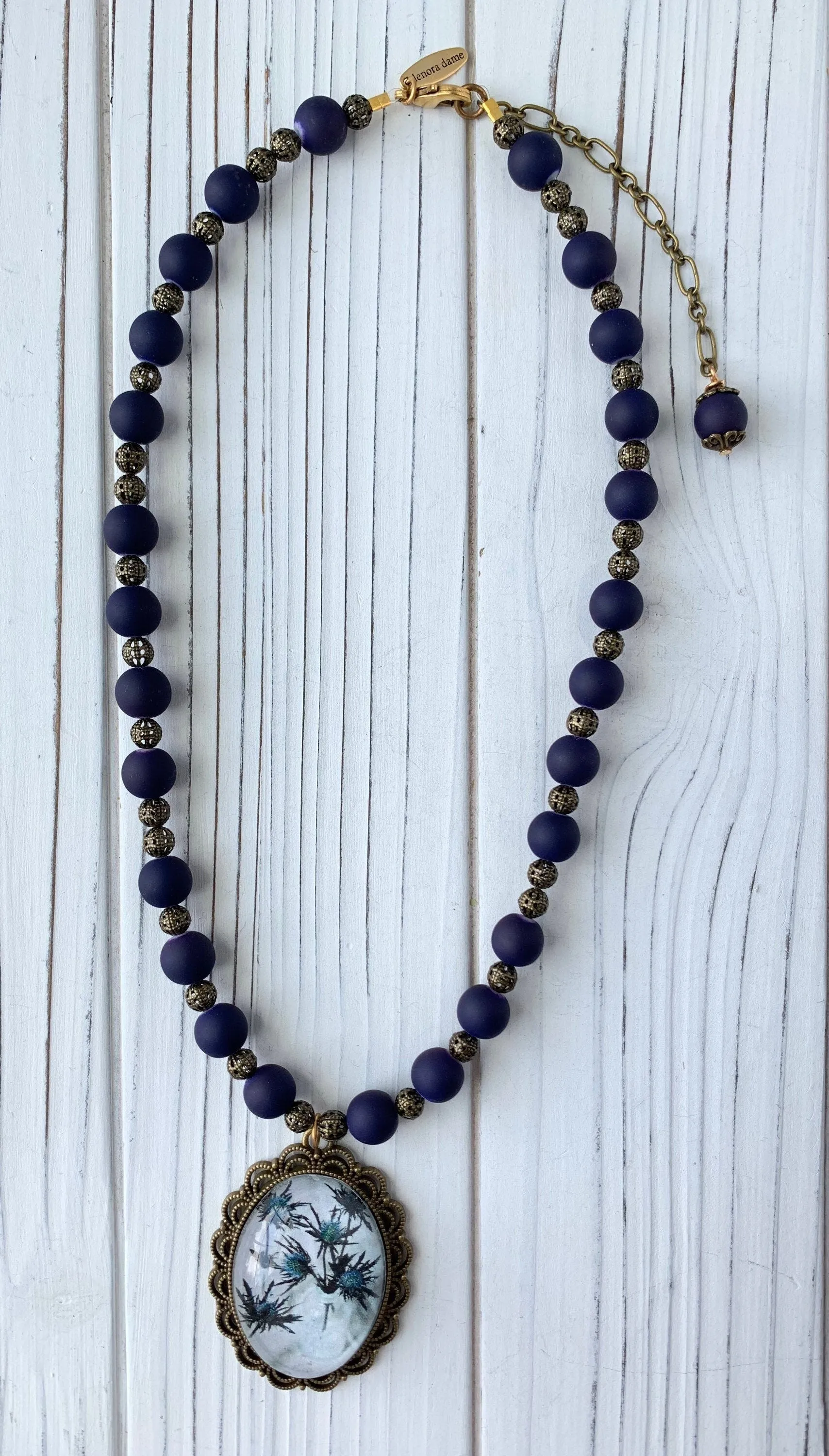 Thistle Pendant Necklace