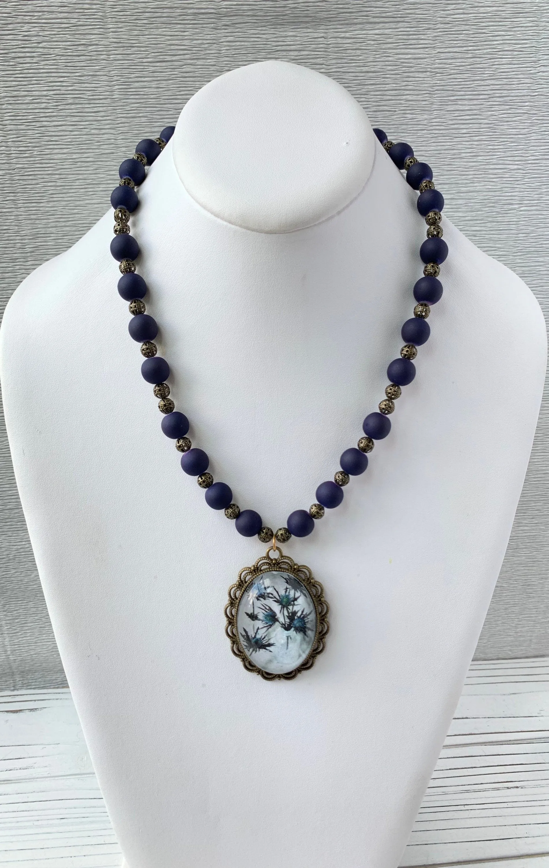 Thistle Pendant Necklace