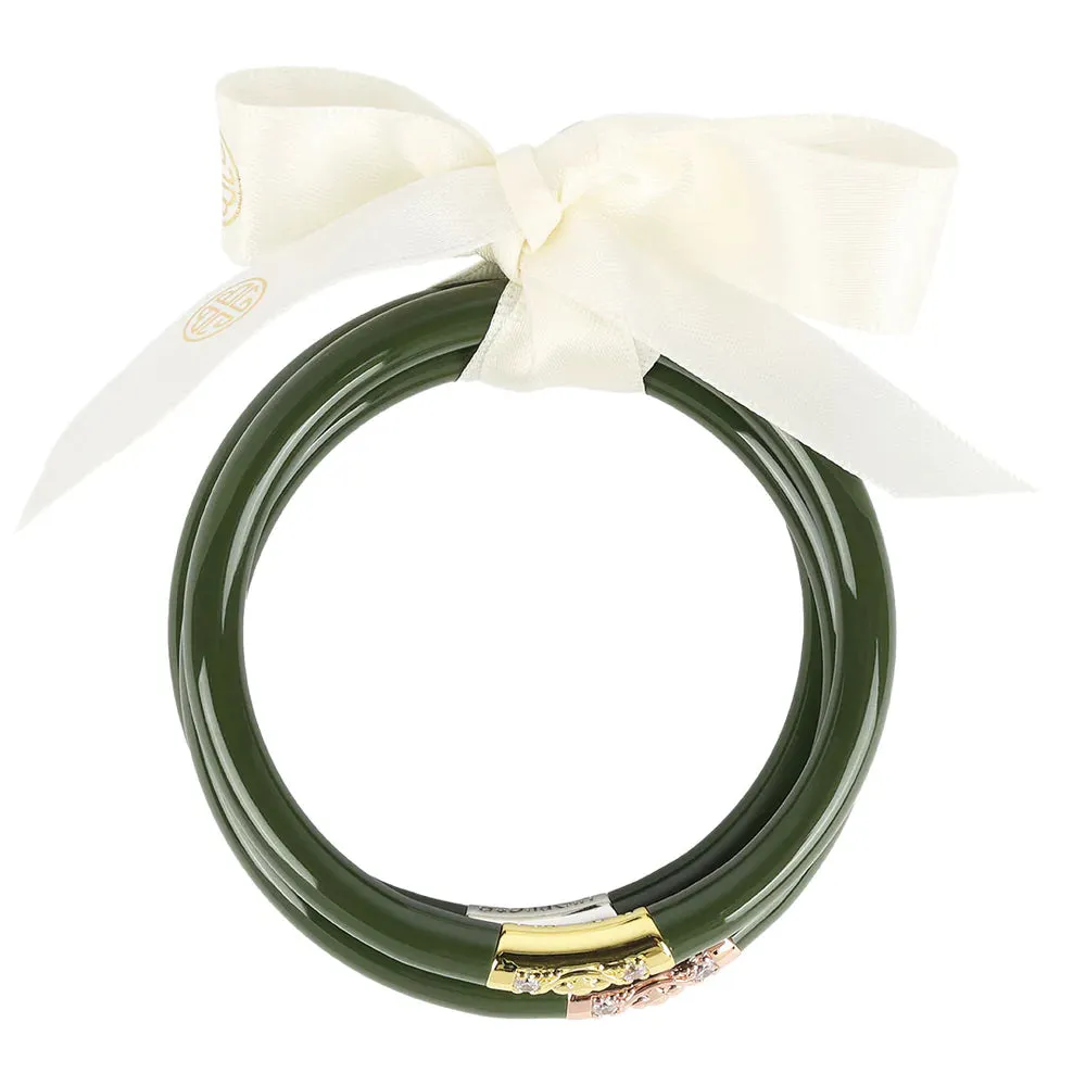 Three Kings Jade Bangles Set 3