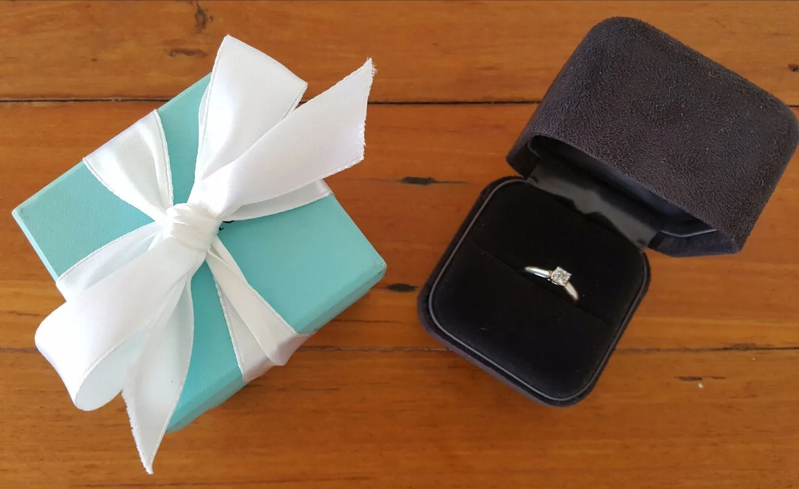 Tiffany & Co. 0.44ct I/VVS1 Lucida Cut Diamond Solitaire Engagement Ring PT950