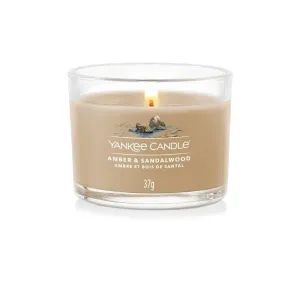Yankee Candle 37g Amber & Sandalwood Signature Votive Candle